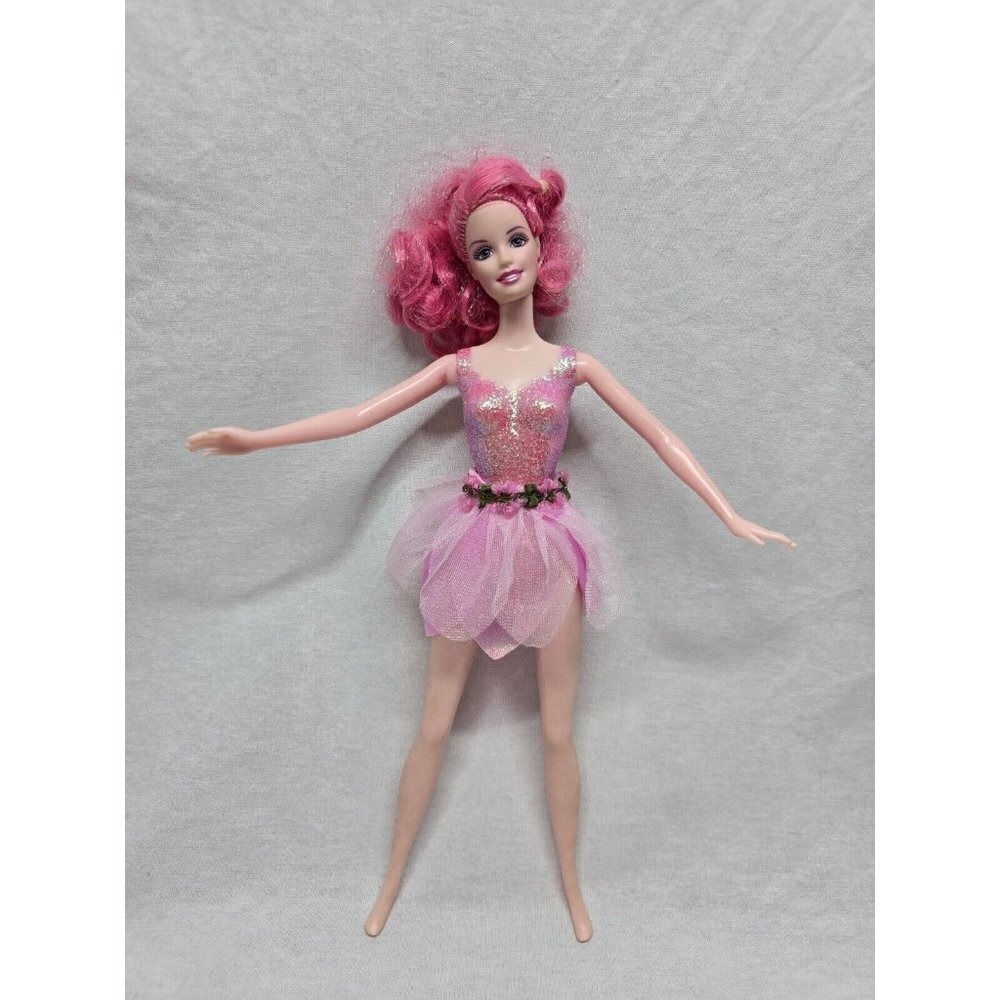 2003 Barbie Fairytopia Pink Sparkle Fairy Doll #B5734